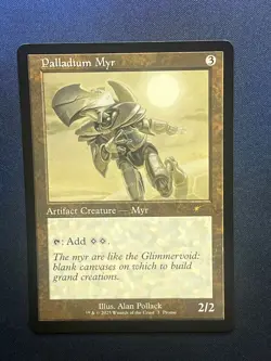 MTG Palladium Myr (Retro Frame) - WPN & Gateway Promos (WPN) Magic the Gathering - Image 1