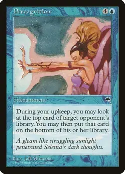 2x Precognition Tempest LP MTG - Image 1