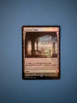 Ancient Tomb Zendikar Expeditions MTG Magic Rising Mythic Artifact Foil - Image 1