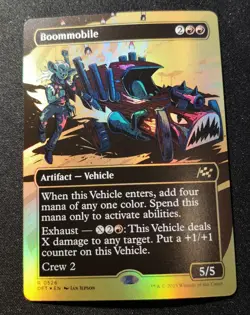 Boommobile - Borderless - First-Place Foil - DFT - MTG - NM - 0526 - Image 1