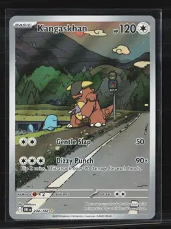 2025 Pokemon Scarlet & Violet White Flare Kangaskhan #204/182 - Image 1