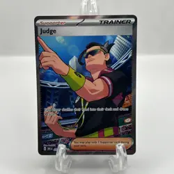 Pokemon TCG Judge 222/182 Destined Rivals Trainer Card - Image 1