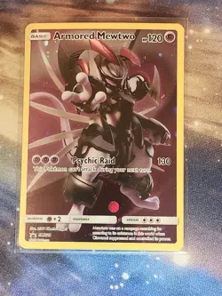 Pokemon 2019 TCG Black Star Promo Armored Mewtwo Holo Card SM228 - Image 5