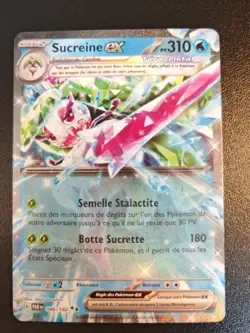 Carte Pokemon Sucreine EX 046/182 EV4 Faille Paradoxe NEUF - Image 1