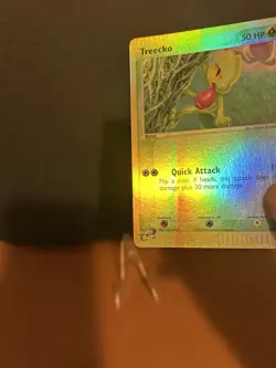 Pokemon TCG Treecko Card 80/97 EX Dragon Reverse Holo, Damaged - Image 4