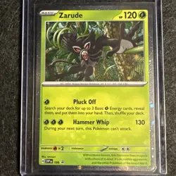 Zarude SVP199 Black Star Cosmos Holo Promo Destined Rivals Pokemon TCG NM - Image 1