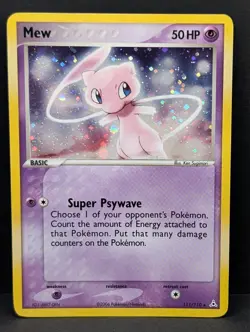 Mew 111/110 Holon Phantoms Holo Ultra Rare Pokemon TCG Nintendo LP+ - Image 1