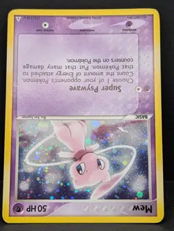 Mew 111/110 Holon Phantoms Holo Ultra Rare Pokemon TCG Nintendo LP+ - Image 4
