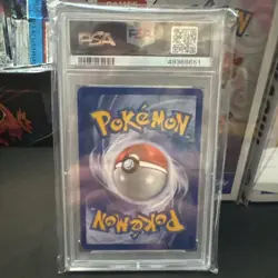2004 POKEMON EX TEAM ROCKET RETURNS #15 DARK DRAGONITE COSMO HOLO PSA 8 - Image 2