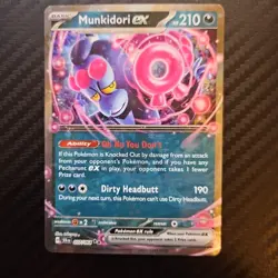 Pokemon TCG: Shrouded Fable - Munkidori EX - Double Rare SFA EN 037/064 - Image 1