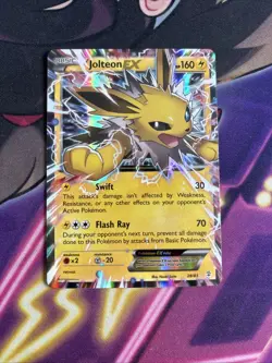 Jolteon EX 28/83 Pokemon TCG XY: Generations LP - Image 1