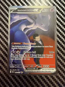 2026 Pokemon Team Rocket's Mewtwo EX SIR Ascended Heros Holo 281/217 NM - Image 1