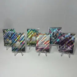 Pokemon TCG Full Art Holo Ultra Rare LOT Of 6 Raichu Reshiram Houndoom NEAR MINT - Image 1