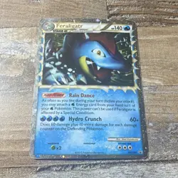Pokemon TCG Feraligatr Prime Holo Promo HGSS07 - Image 1