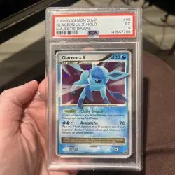 Vintage Pokemon - Glaceon Lv.X (Majestic Dawn #98 Holo/Foil) PSA 5 - Image 3