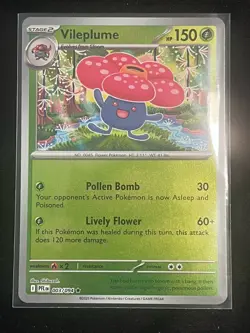 Vileplume 003/094 Me02: Phantasmal Flames Reverse Holo Pokemon TCG - Image 1