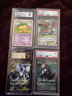 4 Pokemon Slabs Psa / CGC - Image 1