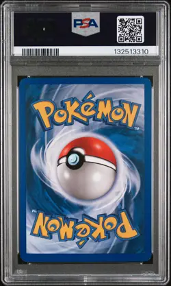 2002 POKEMON EXPEDITION #81 HITMONLEE-REVERSE FOIL PSA 8 - Image 2