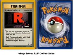 2001 Pokemon, Neo Revelation, #63/64 Rocket's Hideout, Uncommon - Image 1