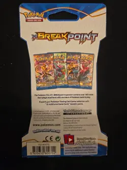 Nintendo Pokemon TCG: XY BREAKpoint Sleeved Booster Pack 820650800702 - Image 2