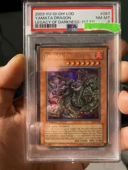 2003 YUGIOH YAMATA DRAGON RARE‼ PSA 8 LOD 1st EDITION🚨🔥 - Image 1