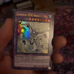 Yu-Gi-Oh Elemental Hero Absolute Zero BLHR-EN065 Ultra Rare 1st Edition - Image 1