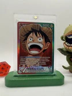 Monkey D Luffy (Alternate Art) OP13-001 Leader One Piece Carrying on His Will - Image 1