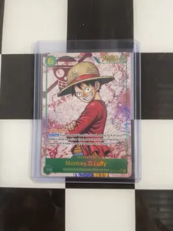 One Piece Monkey D. Luffy SEC OP13-118 Carrying On His Will English - Image 1