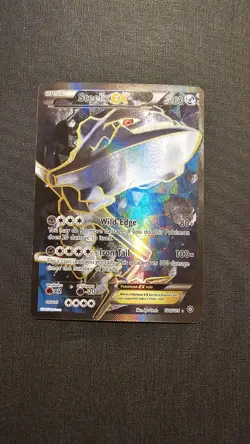 Steelix EX Full Art Holo Ultra Rare Pokemon TCG Card 108/114 XY-Steam Siege - Image 1