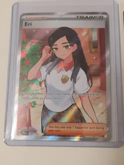 Pokemon Judge/Mela/Eri/Milo/Cara Liss Trainer Supporter Full Art Holo Cards - Image 4