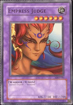 Empress Judge MRD-046 Metal Raiders Unlimited Edition - Yugioh Card - Image 1