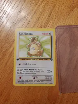 1st Edition Kangaskhan 21/64 Pokemon Card In Excellent Condition - Image 2