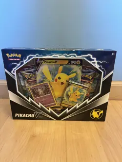 Pokemon TCG: Pikachu V Box - Promo Card/Foil/4 Booster Packs *NEW* (SEALED) 820650851179 - Image 1
