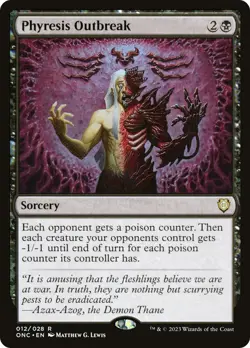 Phyresis Outbreak Phyrexia: All Will Be One Commander PLD CARD ABUGames - Image 1