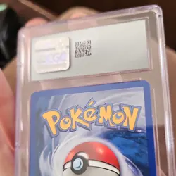 Pokemon Chikorita 99/165 Expedition Reverse Holo 2002 CGC 7.5 TCG Card - Image 2