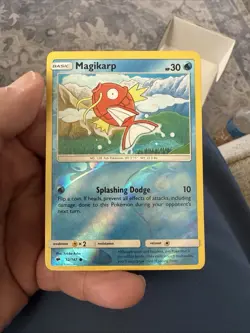 Magikarp 32/147 LP - Burning Shadows Pokemon Card - Yukiko Baba Art - Image 2