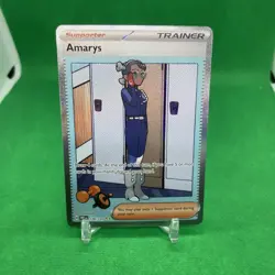 Pokemon TCG Amarys 170/131 Prismatic Evolutions Special Illustration Card NM - Image 1
