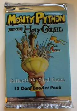 Monty Python and the Holy Grail CCG Booster Pack from 1996 - 15 cards - Image 1