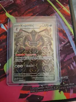 Pokemon Kingambit TCG Card 220/198SV01 Scarlet & Violet Base Set - Image 1