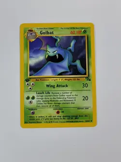Pokemon Card 1st Edition Golbat 34/62 Fossil Regular US - Image 1