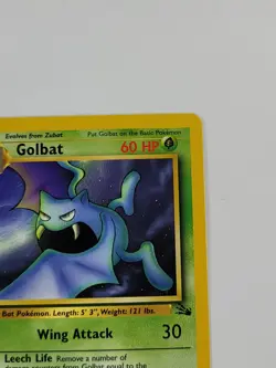 Pokemon Card 1st Edition Golbat 34/62 Fossil Regular US - Image 3