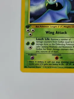 Pokemon Card 1st Edition Golbat 34/62 Fossil Regular US - Image 5
