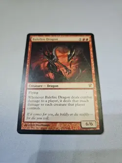 MTG Balefire Dragon Innistrad 129/264 Regular Mythic Lightly Played - Image 1