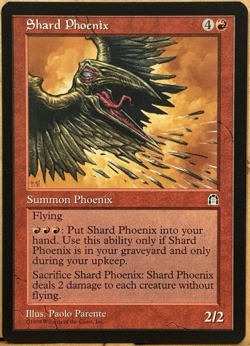 mtg magic shard phoenix stronghold ENGLISH phenix d'echardes forteresse - Image 1