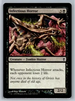 Infectious Horror - Conflux - Magic the Gathering MTG NM - Image 1