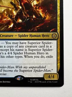 Superior Spider-Man 155 – MTG Marvel’s Spider-Man Rare Legendary 4/4 UB - Image 4