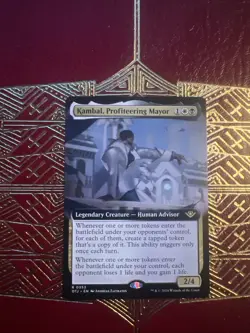 Kambal, Profiteering Mayor Outlaws of Thunder Junction NM MTG English Edition - Image 1