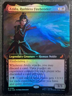 Azula, Ruthless Firebender - Foil Extended - Avatar: The Last Airbender (MTG) - Image 1