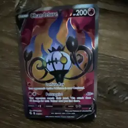 Pokemon TCG Chandelure Holo Card 247/264 - English, Standard Size - Image 2