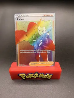 Lance 206/195 NM/M SWSH12 Silver Tempest Rainbow Secret Pokemon TCG - Image 1